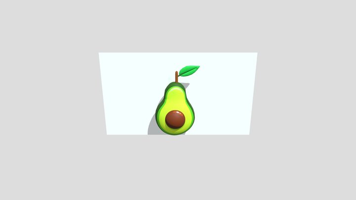 Alpukat 3D Model