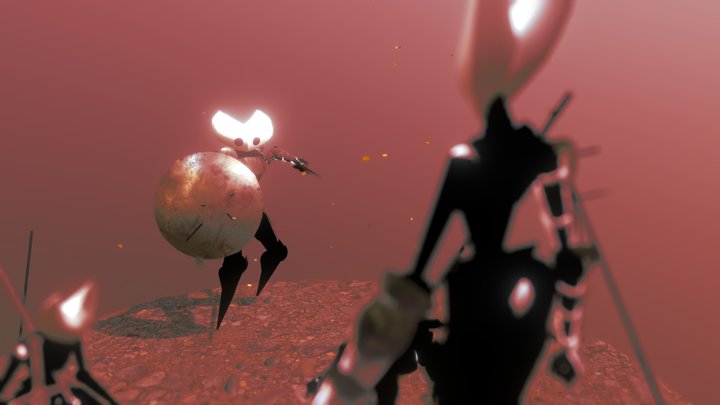 Fallen Knight 3D Model