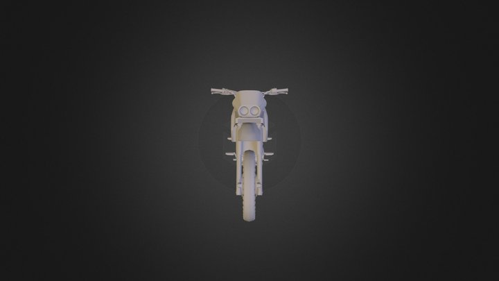 Motorbike 3D Model