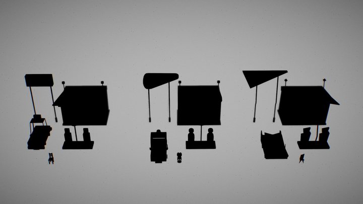 HW XYZ SILHOUETTE 3D Model