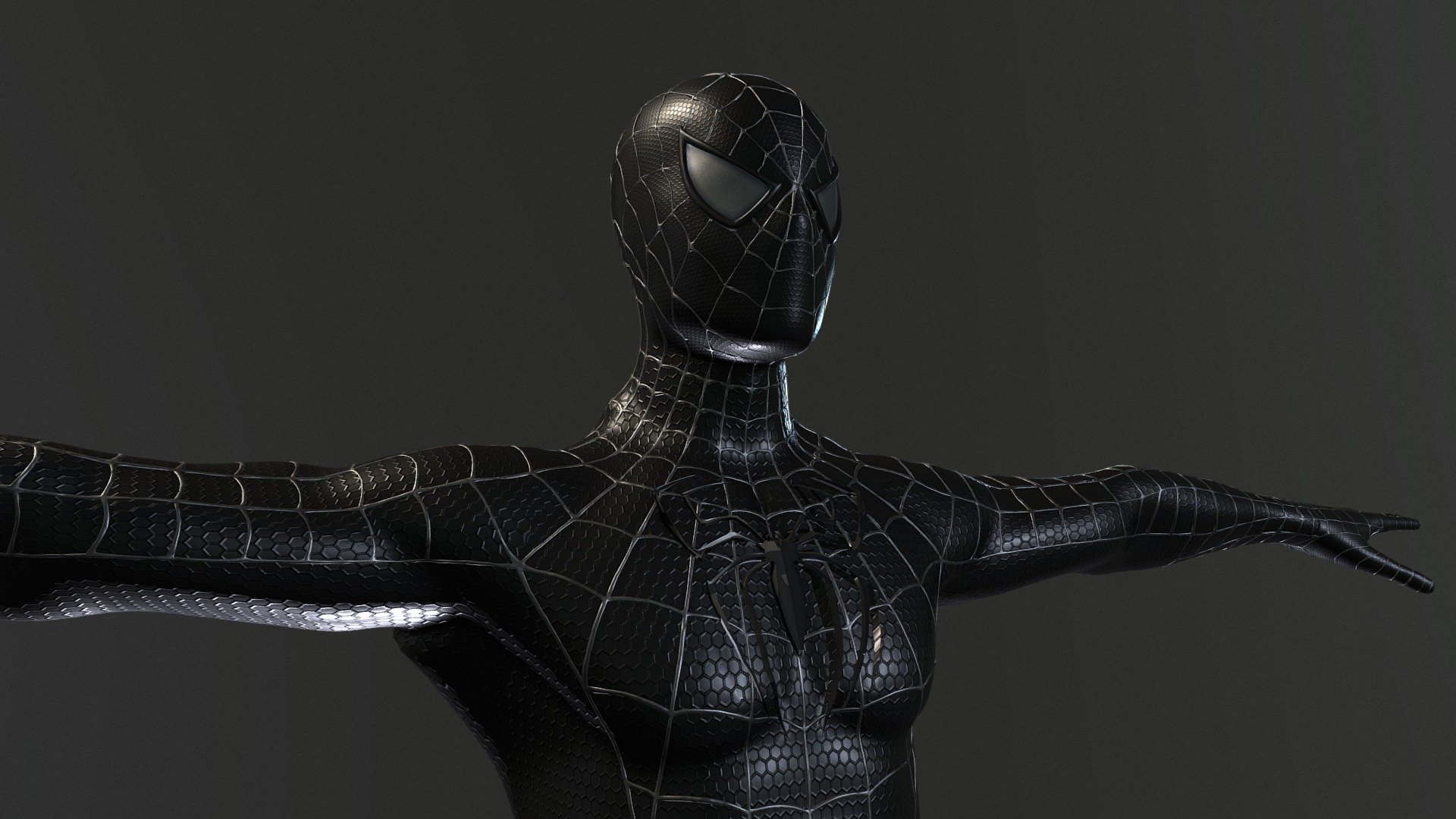 Symbiote V2 Download Free 3d Model By Visiion Visiionlovesyou