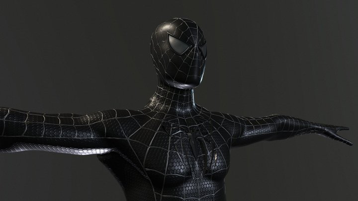 Symbiote V2 3D Model