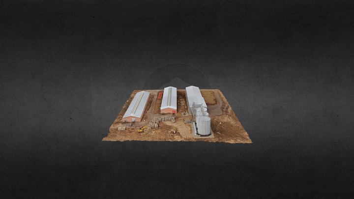 Granary (Russia) 3D Model