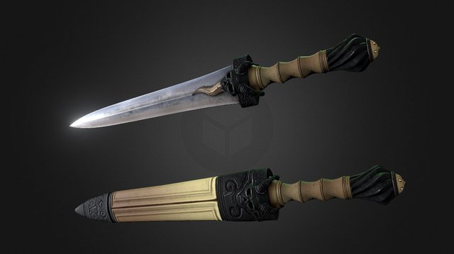 Dagger 3D Model