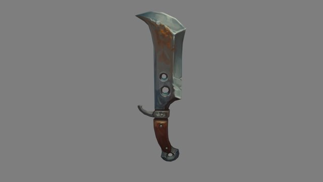 Knife 3D Model