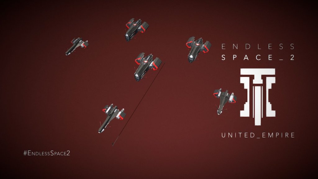 Endless Space 2 - United Empire - Fighters - 3D model by Amplitude ...