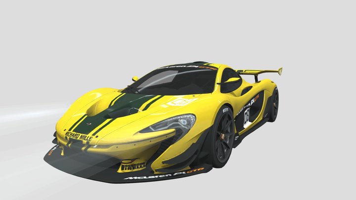 mclaren p1 gtr – Modelo 3D gratuito STL