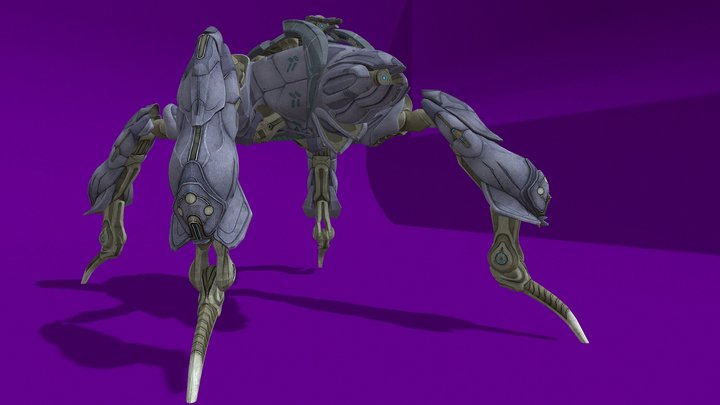 Halo_2_scarab_AV 3D Model