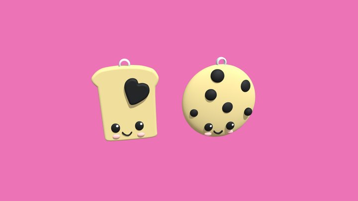 Cookies 3D Model