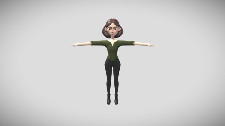 Fighters Forge model 3D Model