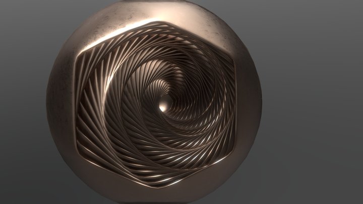 Spiral 3D Model