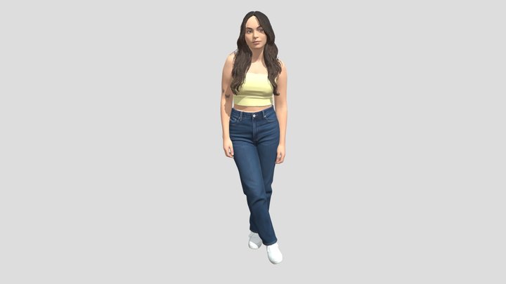 Sunny Casual Portrait – Modelo 3D gratuito STL
