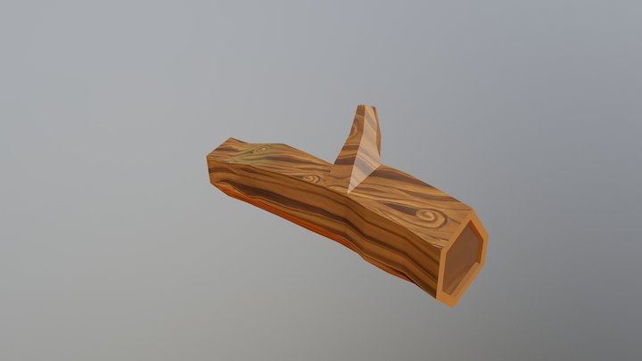 Log (final model) 3D Model