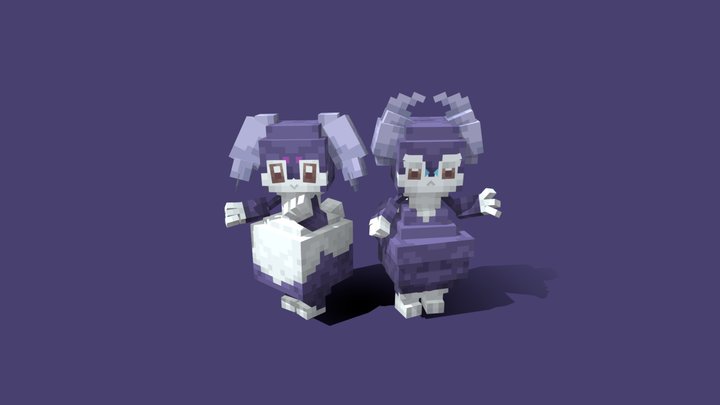 Indeedee 3D Model