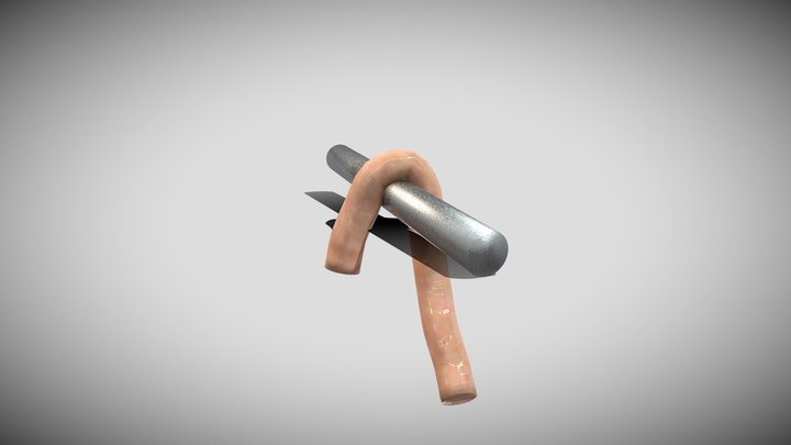 Blender rigging test softbody flesh worm – Modèle 3D gratuit STL