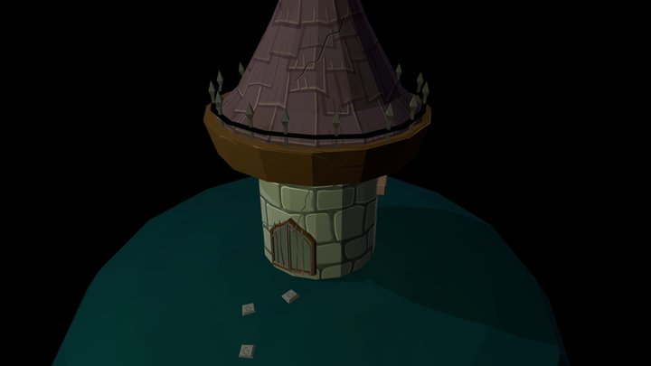 Mini Castle 3D Model