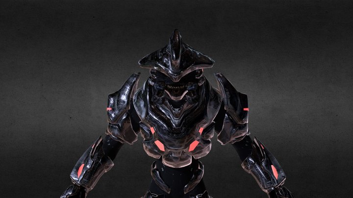 Covenant Custom Elite 3D Model