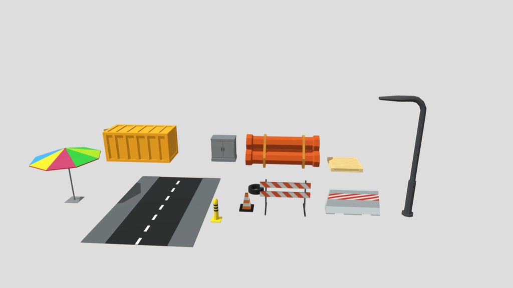 Sector A (LowPoly Small Pack)