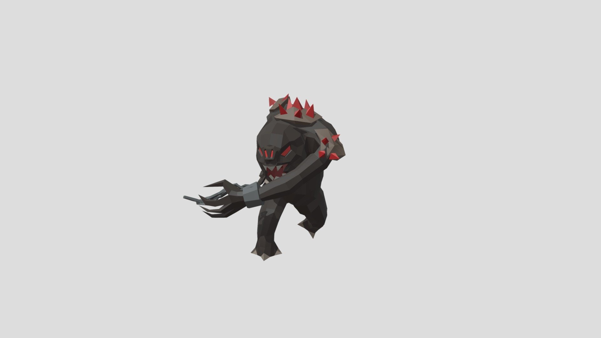 Rancor Melee Combo Animation Download Free 3D Model By Pol De La 