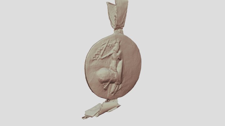 Edward III Bretigny Seal 3D Model