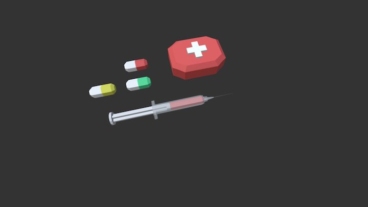 Health pickups 3D Model