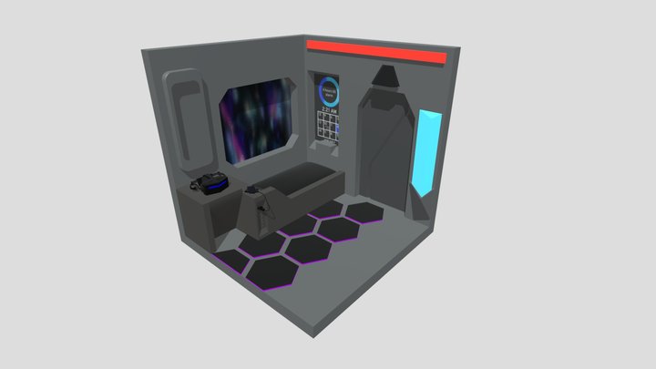 Cyber 3D Model