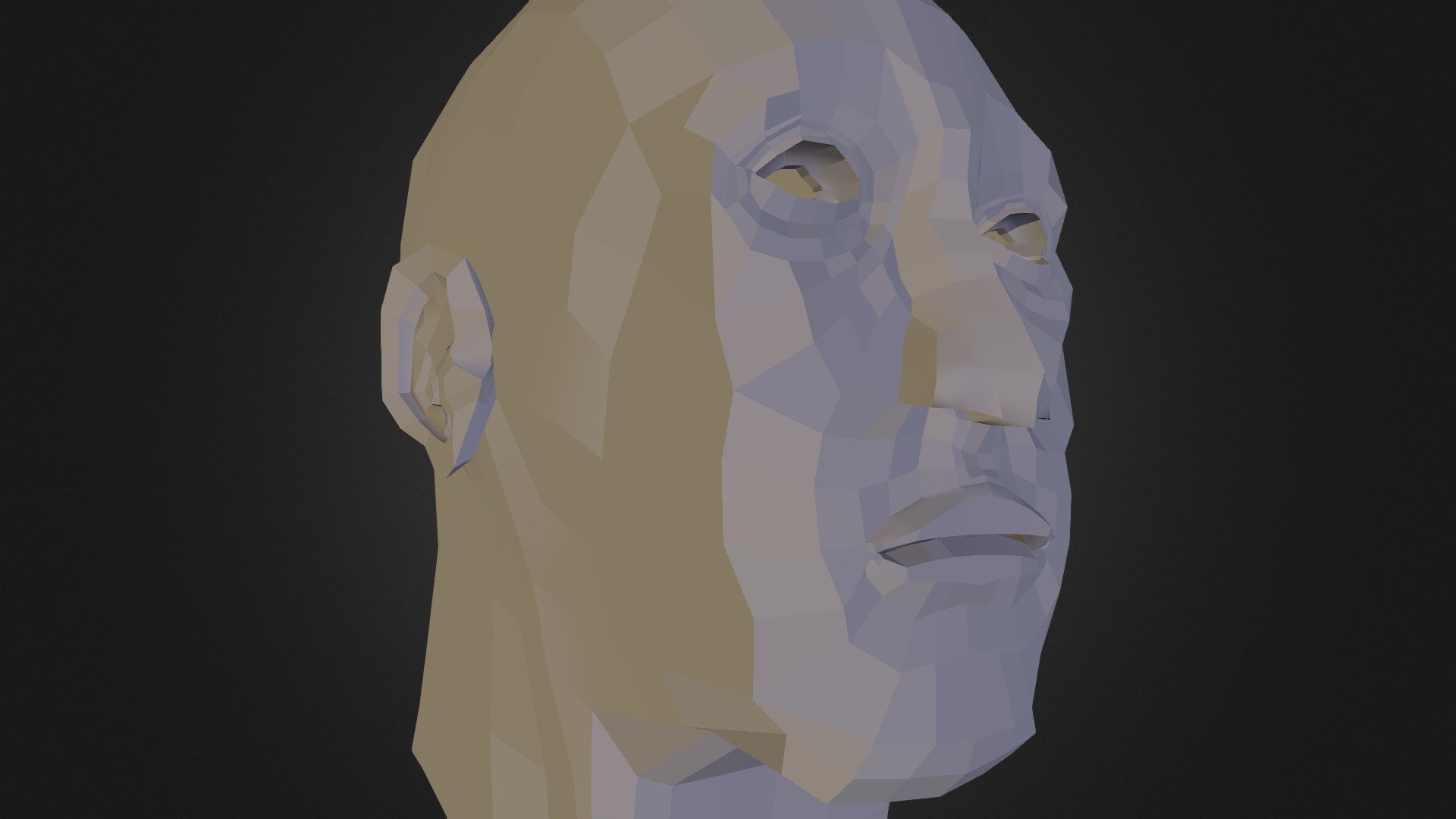 Head Sketchfab 3D model by andrew.kiefer89 [9ec2e4c] Sketchfab
