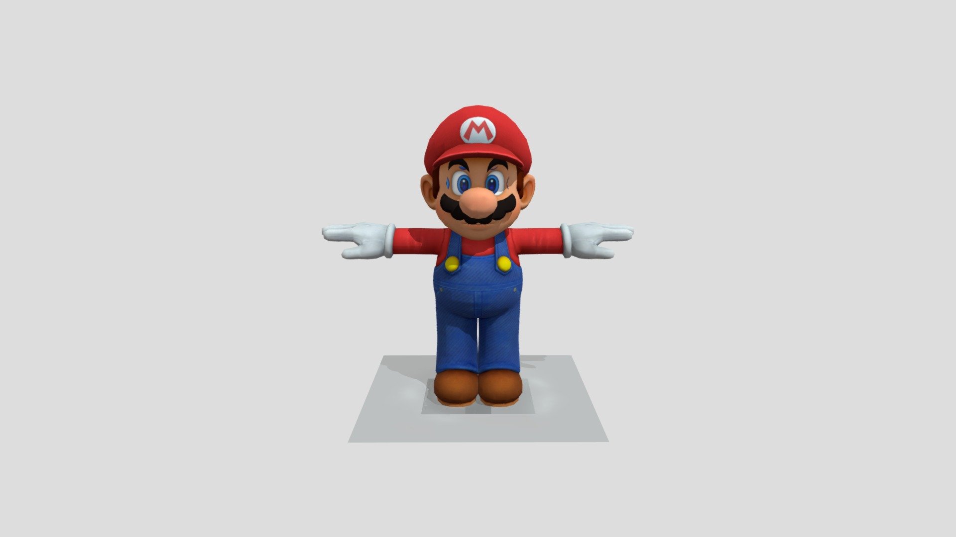 Nintendo Switch - Mario Party Superstars - Mario - Download Free 3D ...