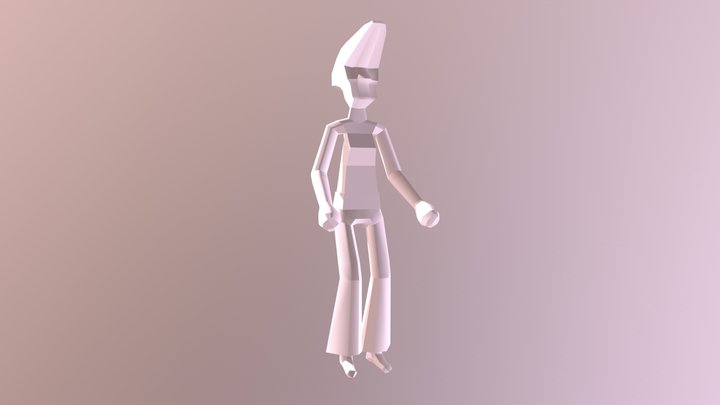 Granny Elvis 3D Model