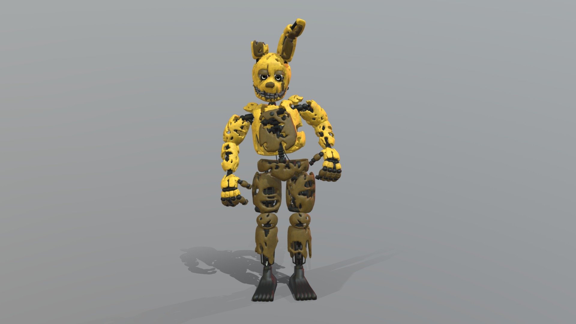 Withered Springbonnie - 3D model by Indominus Rex (@lentoneulb ...