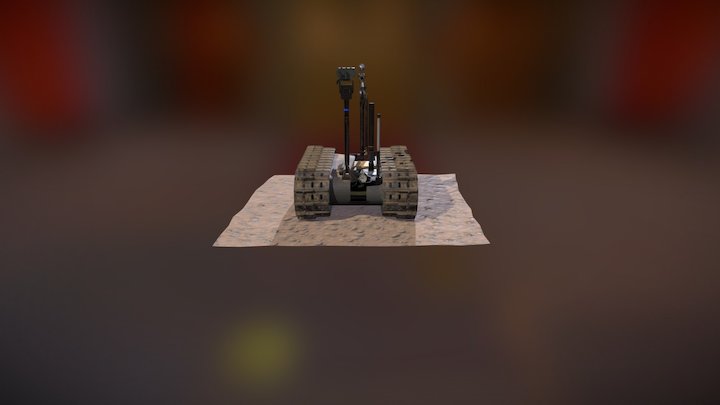 Mr2 Talon Bot 3D Model