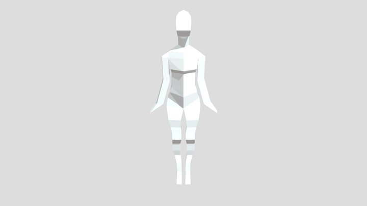 3d_lowploy_women 3D Model