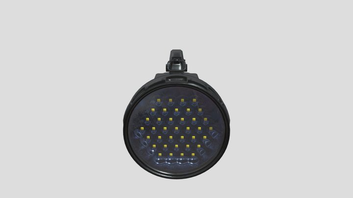 model Flashlight – Gratis 3D-model STL