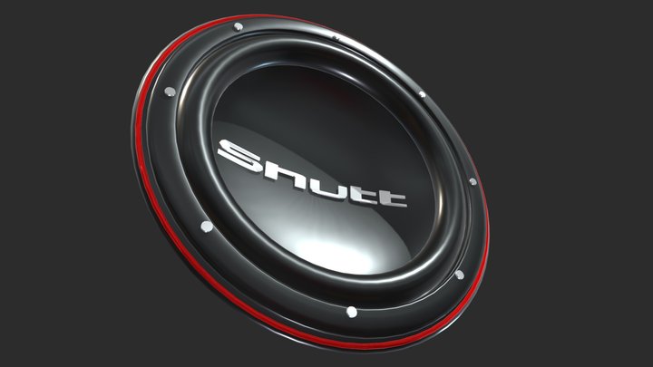 Subwoofer Shutt 3D Model