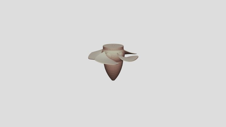 hydro turbine kaplan 3D Model