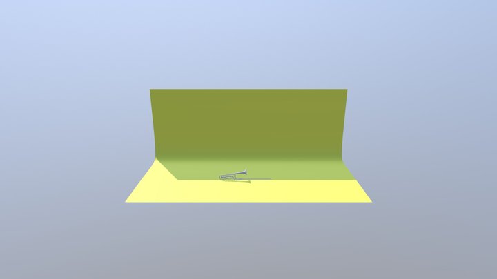 Trombone 3D Model