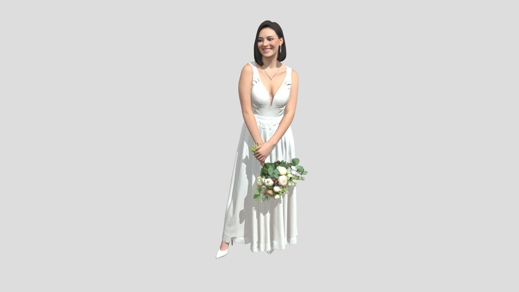 Bridal Grace in White