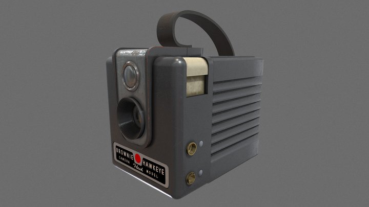 Old Hawkeye Camera – Kostenloses 3D-Modell STL