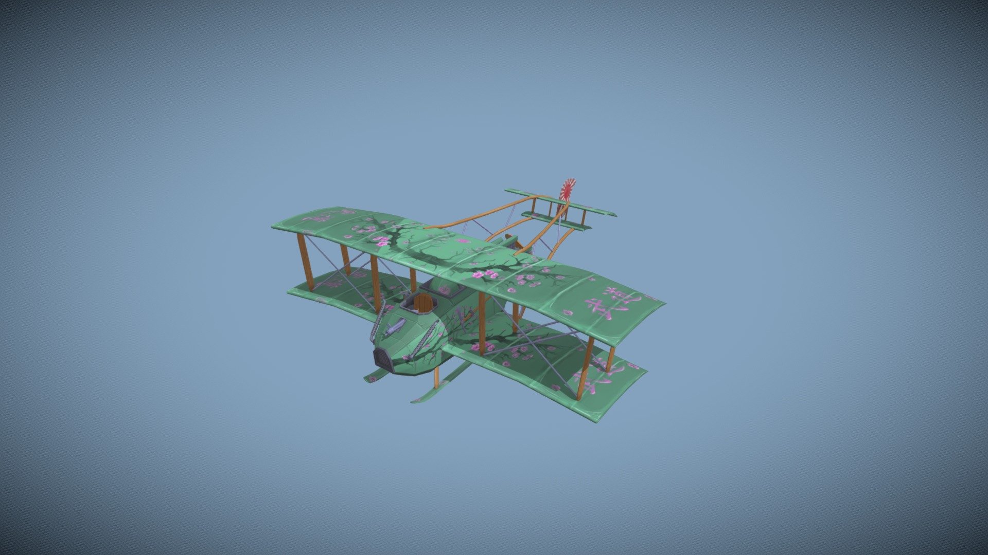 Green tea plane