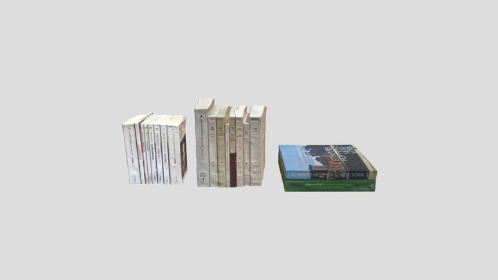 Books Set – Gratis 3D-model STL