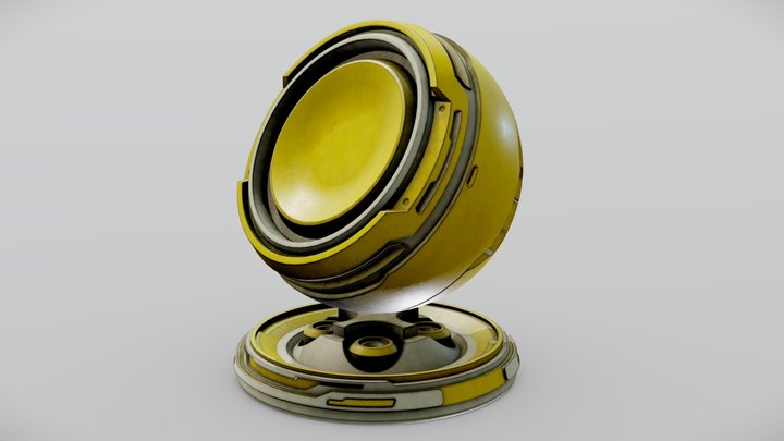 Shader Ball JL 01 3D Model