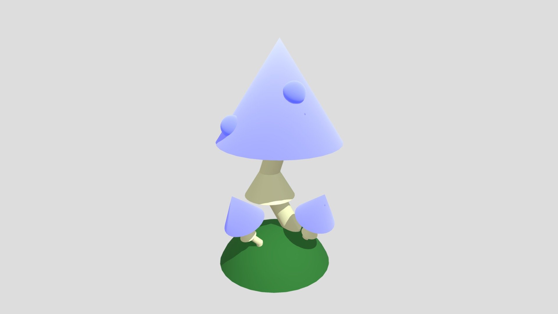 Mushroom blue
