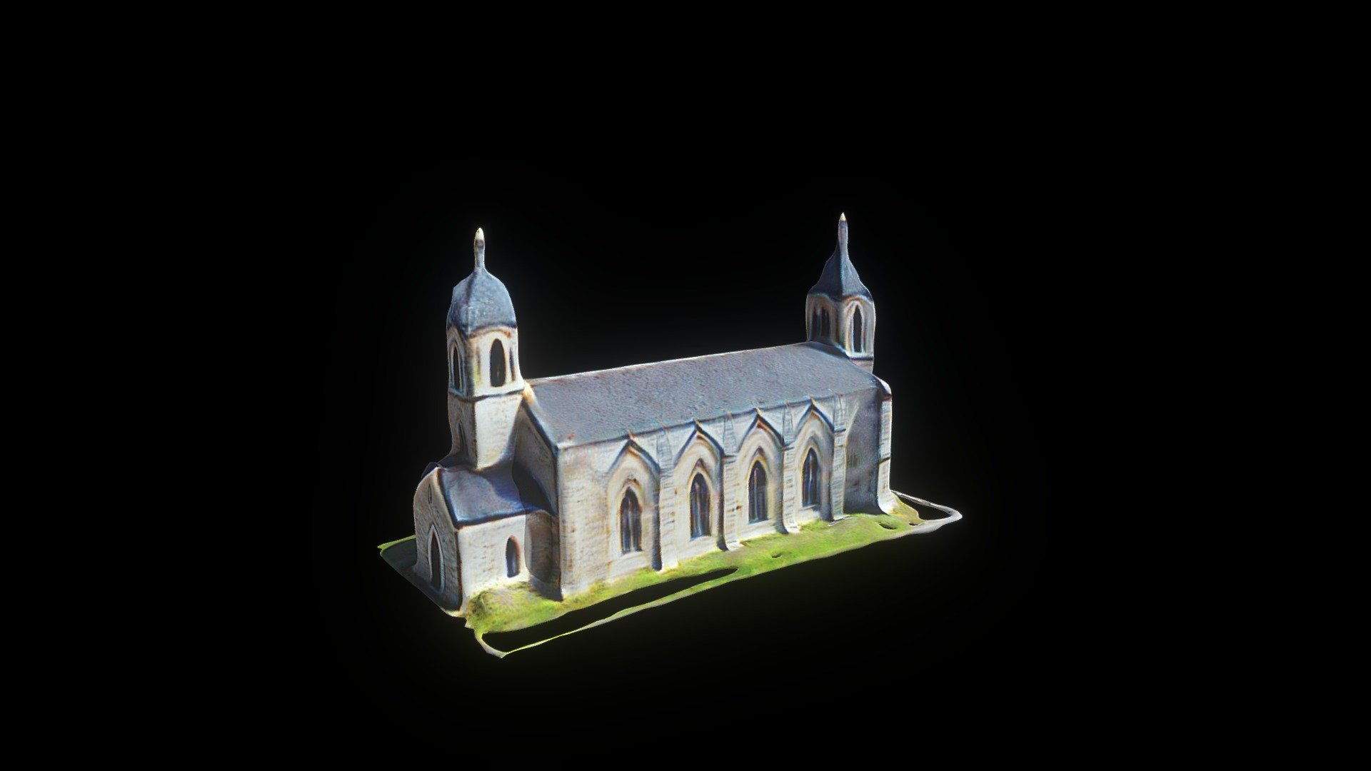 Church Low Poly - Download Free 3D model by Christoph Weiß ...