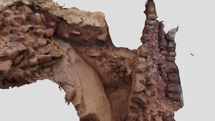 Meistersel_Pr_47_Erw_mit_Mauerteilen 3D Model