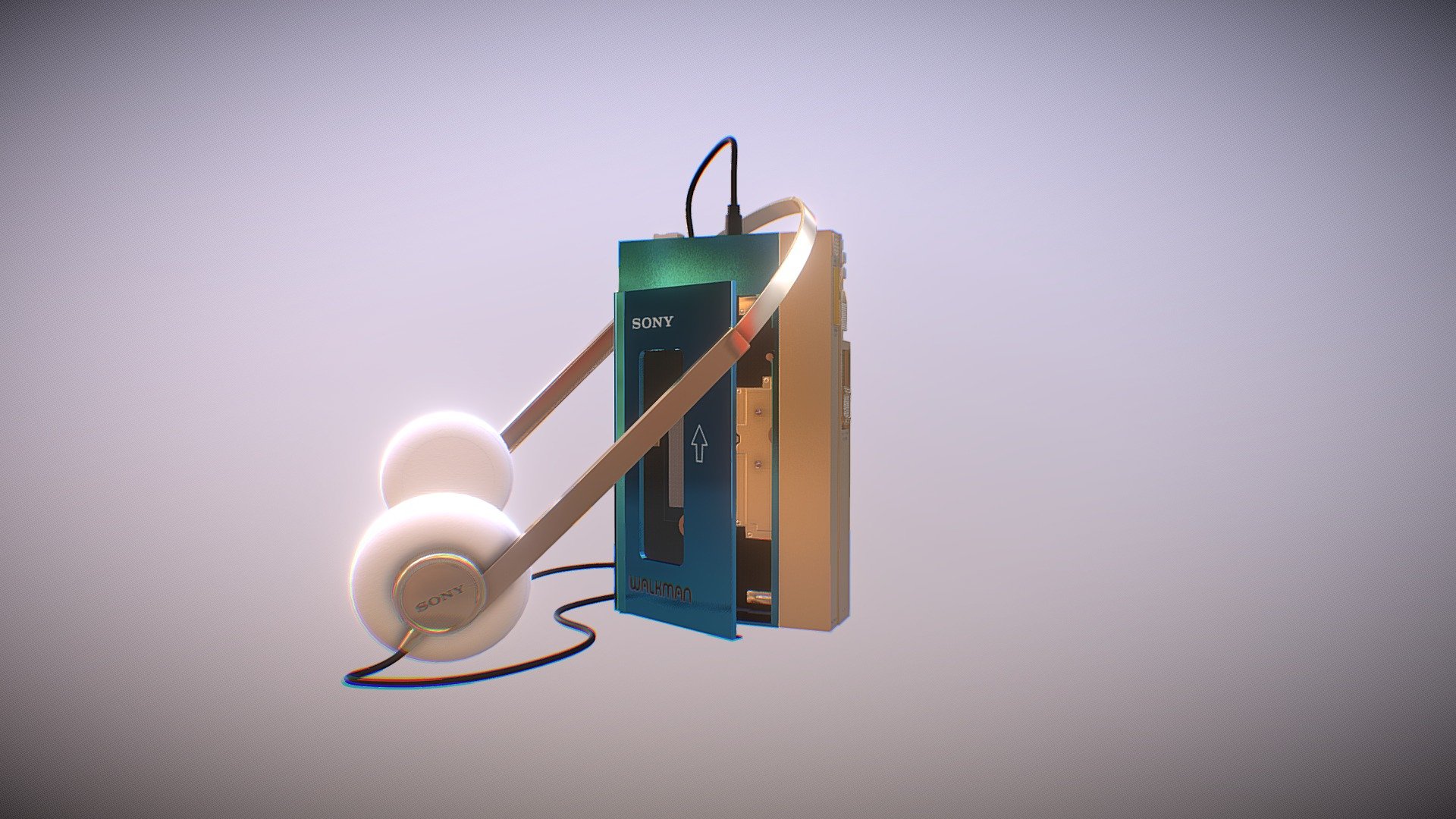 Modernized Sony Walkman TPS-L2