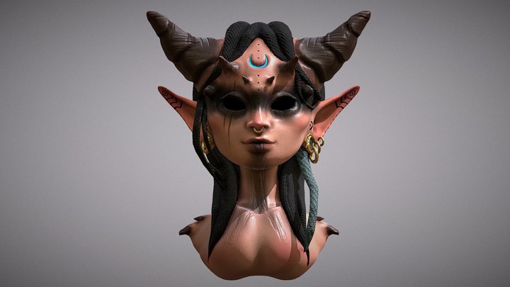 Tiefling 3D Model