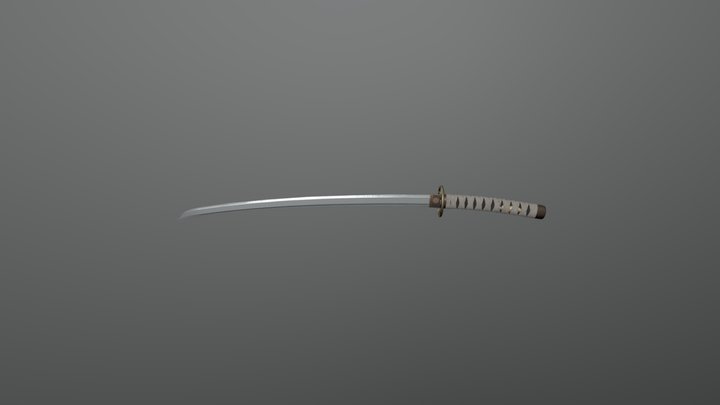 Katana - XYZ School Coursework 3D Model