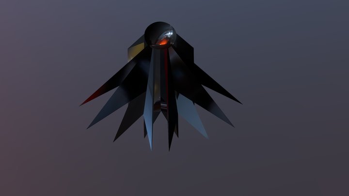 Wyrd's Ship 3D Model
