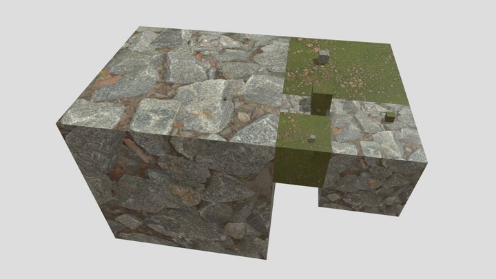 VEDIO BLOCK ANIMATION VEDIO 3D Model