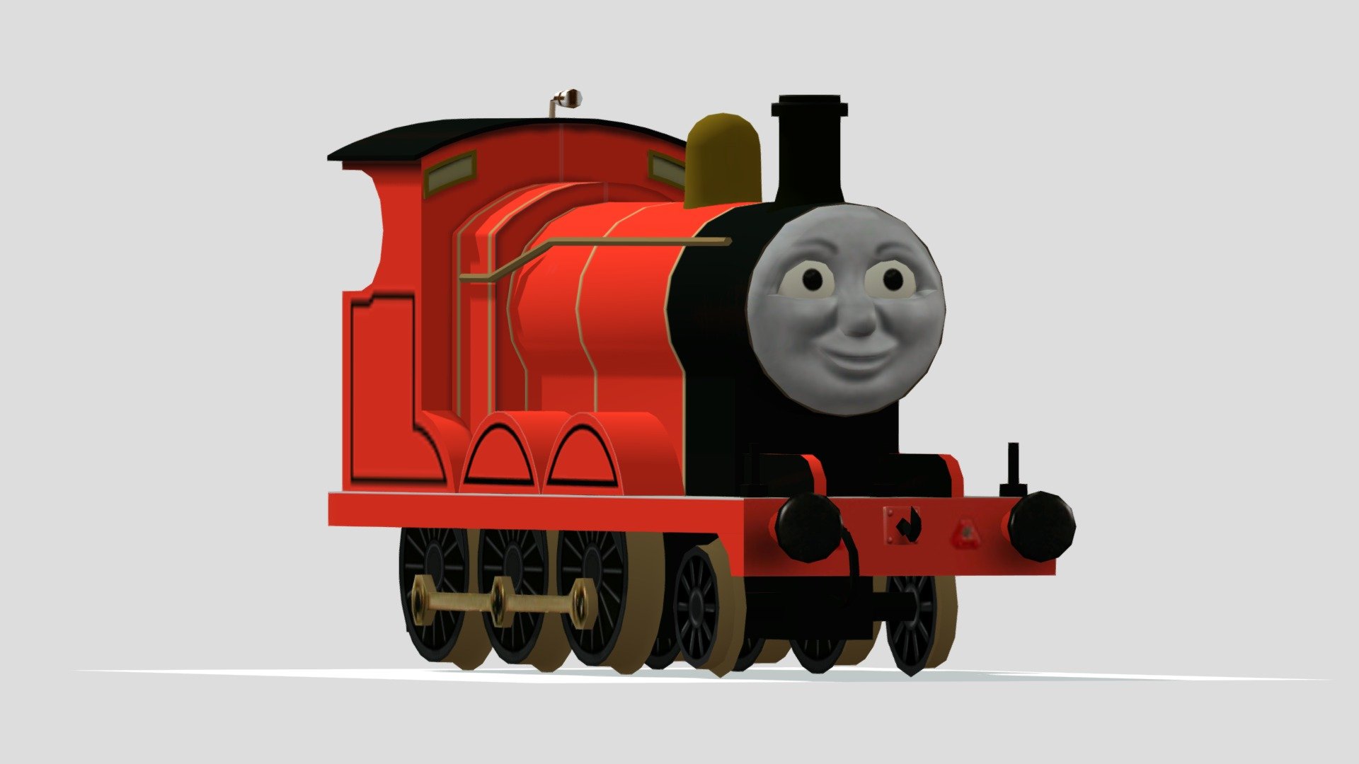 James the red engine